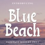 Blue Beach Font - Featured Image