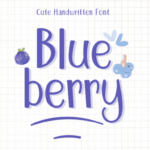 Blue Berry Font - Featured Image