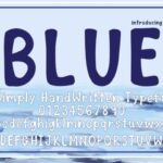 Blue Font - Featured Image