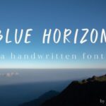 Blue Horizon Font - Featured Image