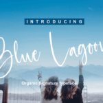 Blue Lagoon Font - Featured Image