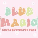 Blue Magic Font - Featured Image