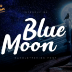 Blue Moon Font - Featured Image