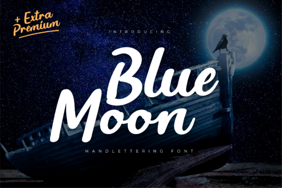Blue Moon Font - Featured Image