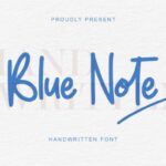 Blue Note Font - Featured Image