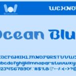 Blue Ocean Font - Featured Image