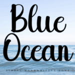 Blue Ocean Font - Featured Image