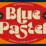 Blue Pastel Font - Featured Image