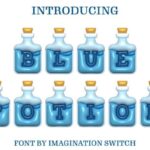 Blue Potion Inflated Font - Featured Image