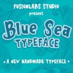 Blue Sea Font - Featured Image
