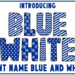 Blue and White Font - Featured Image