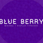 Blueberry Font - Featured Image