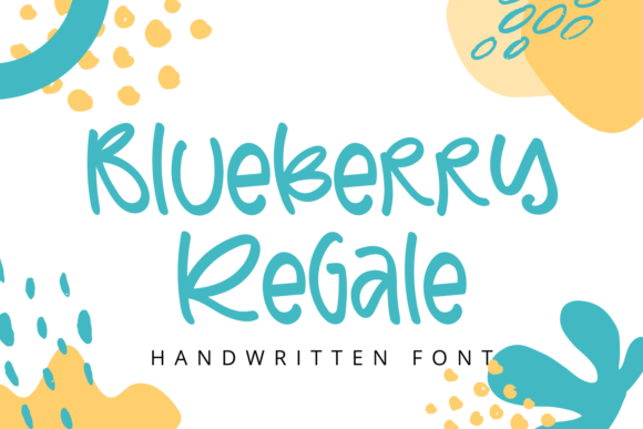 Blueberry Regale Font - Featured Image