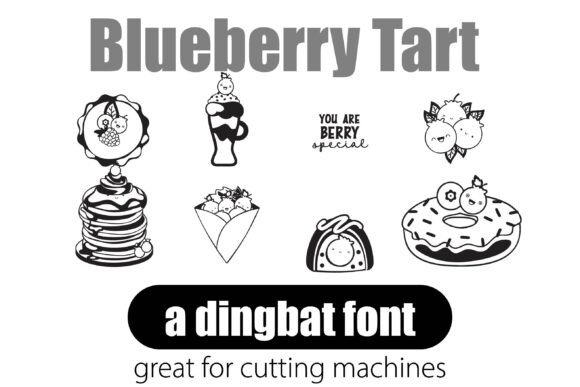 Blueberry Tart Font - Featured Image