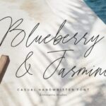 Blueberry and Jasmine Font - Featured Image