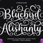 Bluebird Alishanty Font - Featured Image