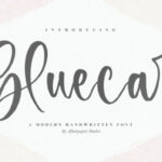 Bluecar Font - Featured Image