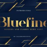 Bluefine Font - Featured Image