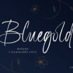 Bluegold Font - Featured Image