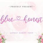 Bluehonest Font - Featured Image