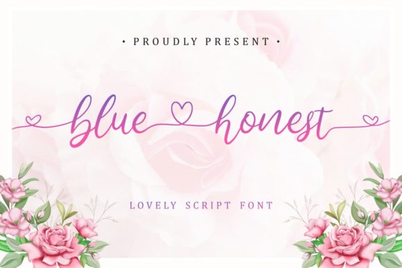 Bluehonest Font - Featured Image