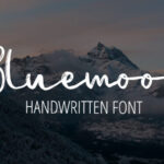Bluemoon Font - Featured Image