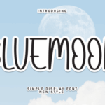 Bluemoon Font - Featured Image
