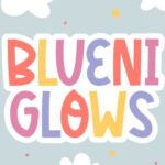 Blueni Glows Font - Featured Image