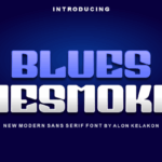 Blues Nesmoke Font - Featured Image