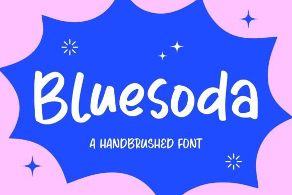 Bluesoda Font - Featured Image