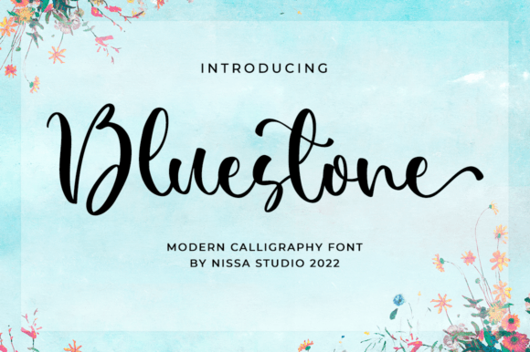 Bluestone Font - Featured Image