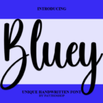 Bluey Font - Featured Image