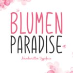 Blumen Paradise Font - Featured Image