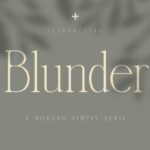 Blunder Font - Featured Image
