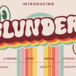 Blunder Font - Featured Image