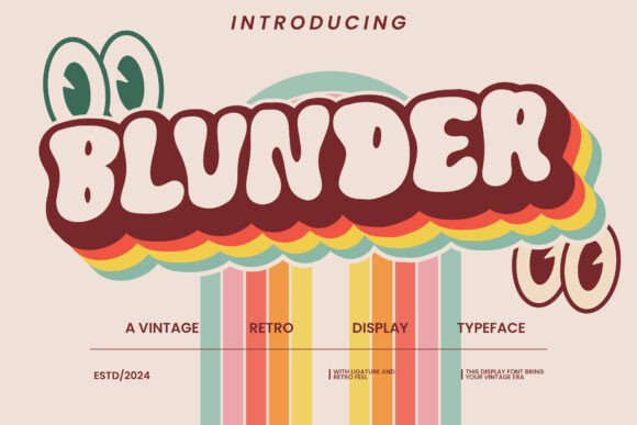 Blunder Font - Featured Image