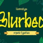 Blurbed Font - Featured Image