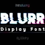 Blurr Font - Featured Image