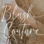 Blush Couture Font - Featured Image