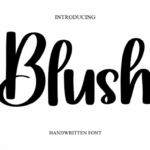 Blush Font - Featured Image