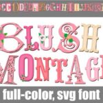 Blush Montage Font - Featured Image