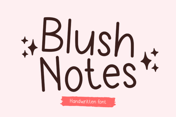 Blush Notes Font - Featured Image