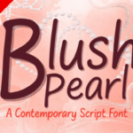 Blush Pearl Font - Featured Image
