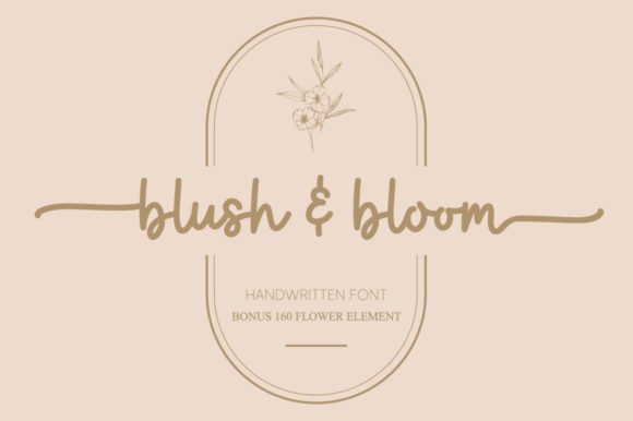 Blush & Bloom Font - Featured Image