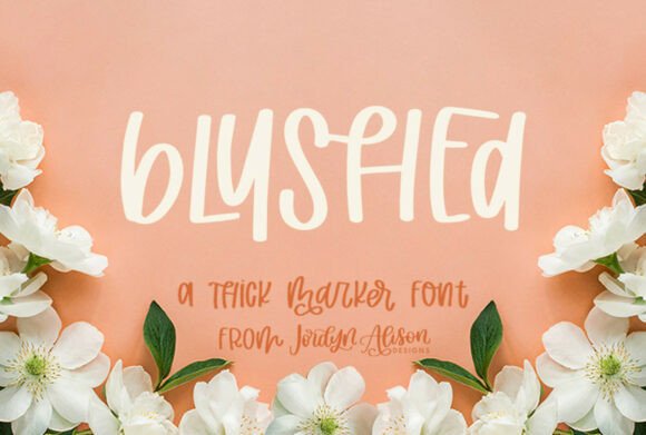 Blushed Font - Featured Image