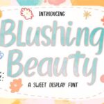 Blushing Beauty Font - Featured Image