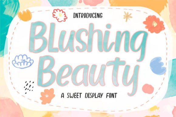 Blushing Beauty Font - Featured Image