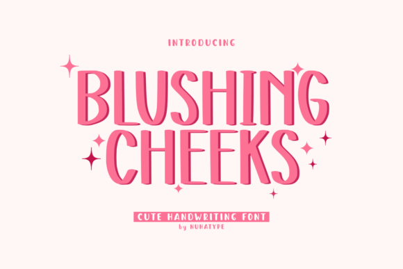 Blushing Cheeks Font - Featured Image
