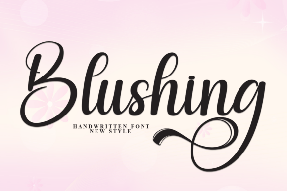 Blushing Font - Featured Image