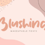 Blushing Font - Featured Image